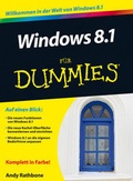 Cover: Windows 8.1 f&uuml;r Dummies - Wiley-VCH