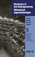 Cover: Dictionary of Soil Bioengineering W&ouml;rterbuch Ingenieurbiologie - Vieweg+Teubner Verlag