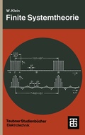 Cover: Finite Systemtheorie - Vieweg+Teubner Verlag