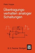 Cover: &Uuml;bertragungsverhalten analoger Schaltungen - Vieweg & Teubner