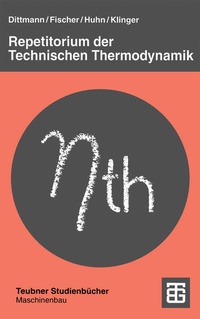 Enlarge image Cover: Repetitorium der Technischen Thermodynamik - Vieweg+Teubner Verlag