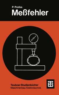 Enlarge image Cover: Meßfehler - Vieweg+Teubner Verlag