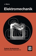 Cover: Elektromechanik - Vieweg+Teubner Verlag