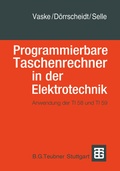 Cover: Programmierbare Taschenrechner in der Elektrotechnik - Vieweg+Teubner Verlag