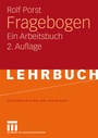Cover: Fragebogen - VS Verlag für Sozialwissenschaften