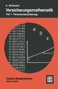Cover: Versicherungsmathematik - Vieweg+Teubner Verlag