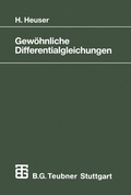 Cover: Gew&ouml;hnliche Differentialgleichungen - Vieweg+Teubner Verlag