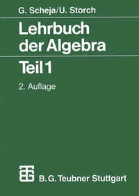 Abbildung von: Lehrbuch der Algebra - Vieweg+Teubner Verlag