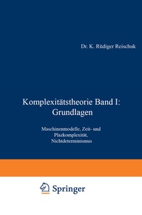 Abbildung von: Komplexitätstheorie Band I: Grundlagen - Vieweg+Teubner Verlag