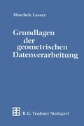 Cover: Grundlagen der geometrischen Datenverarbeitung - Vieweg+Teubner Verlag