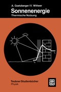 Cover: Sonnenenergie - Vieweg+Teubner Verlag