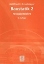 Cover: Baustatik 2 - Festigkeitslehre - Vieweg+Teubner Verlag