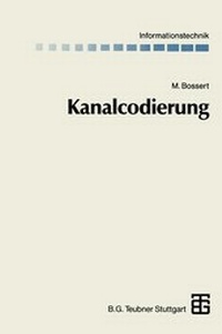 Enlarge image Cover: Kanalcodierung - Vieweg+Teubner Verlag