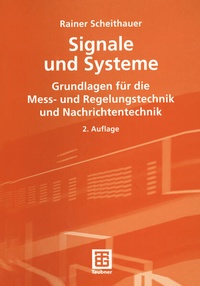 Enlarge image Cover: Signale und Systeme - Vieweg+Teubner Verlag