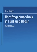 Cover: Hochfrequenztechnik in Funk und Radar - Vieweg+Teubner Verlag