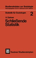 Cover: Statistik f&uuml;r Soziologen 2 - Vieweg+Teubner Verlag