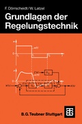 Cover: Grundlagen der Regelungstechnik - Vieweg+Teubner Verlag