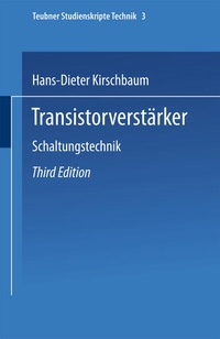 Enlarge image Cover: Transistorverstärker - Vieweg+Teubner Verlag