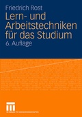 Abbildung von: Lern- und Arbeitstechniken für das Studium - VS Verlag für Sozialwissenschaften