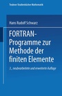 Cover: FORTRAN-Programme zur Methode der finiten Elemente - Vieweg+Teubner Verlag