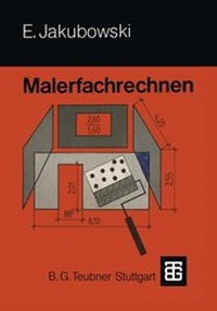 Abbildung von: Malerfachrechnen - Vieweg+Teubner Verlag