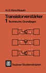 Cover: Transistorverstärker - Vieweg+Teubner Verlag
