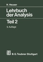 Cover: Lehrbuch der Analysis - Vieweg+Teubner Verlag