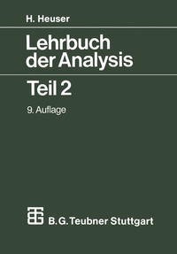 Enlarge image Cover: Lehrbuch der Analysis - Vieweg+Teubner Verlag