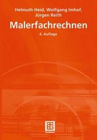 Abbildung von: Malerfachrechnen - Vieweg+Teubner Verlag