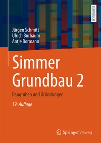 Abbildung von: Simmer Grundbau 2 - Springer Vieweg