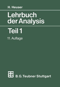 Enlarge image Cover: Lehrbuch der Analysis - Vieweg+Teubner Verlag