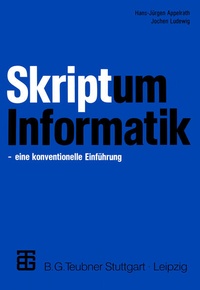 Enlarge image Cover: Skriptum Informatik - Vieweg+Teubner Verlag
