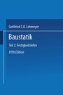 Cover: Baustatik - Vieweg+Teubner Verlag