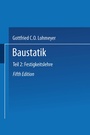 Cover: Baustatik - Vieweg+Teubner Verlag