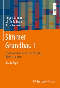 Abbildung von: Simmer Grundbau 1 - Springer Vieweg
