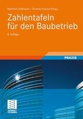 Cover: Zahlentafeln f&uuml;r den Baubetrieb - Vieweg+Teubner Verlag