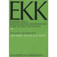 Abbildung von: Evangelisch-Katholischer Kommentar zum Neuen Testament (EKK) / Der Brief an die Kolosser - Patmos
