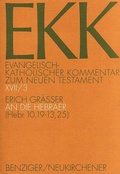 Abbildung von: Evangelisch-Katholischer Kommentar zum Neuen Testament (EKK) / Der Brief an die Hebräer - Patmos