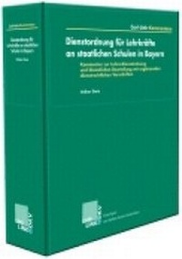 Abbildung von: Dienstordnung für Lehrkräfte an staatlichen Schulen in Bayern - Carl Link Verlag