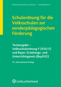 Abbildung von: Schulordnung für die Volksschulen zur sonderpädagogischen Förderung - Carl Link Verlag