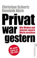 Cover: Privat war gestern - Ullstein Taschenbuchverlag
