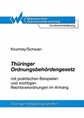 Cover: Th&uuml;ringer Ordnungsbeh&ouml;rdengesetz - Deutscher Gemeindeverlag
