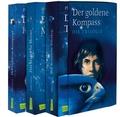 Cover: His Dark Materials: Der Goldene Kompass, Das Magische Messer und Das Bernstein-Teleskop im Schuber - Carlsen
