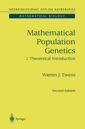 Cover: Mathematical Population Genetics 1 - Springer