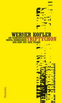 Enlarge image Cover: Triptychon - Deuticke