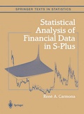 Cover: Statistical Analysis of Financial Data in S-Plus - Springer