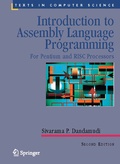 Cover: Introduction to Assembly Language Programming - Springer
