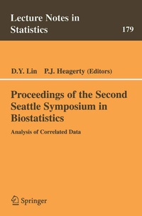 Enlarge image Cover: Proceedings of the Second Seattle Symposium in Biostatistics - Springer