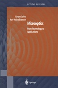 Cover: Microoptics - Springer