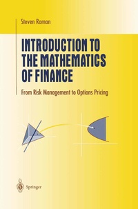 Enlarge image Cover: Introduction to the Mathematics of Finance - Springer